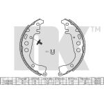 Bremsbacken Toyota Yaris 99-/06- Japan 2745617 Bremsbacken Toyota Yaris 99-/06- Japan 2745617