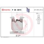 BREMBO Bremsklötze Xtra HA P 06 087X