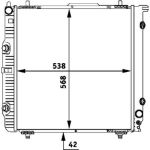 MAHLE Kühler, Motorkühlung CR 285 000P