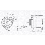 Magneti Marelli Lichtmaschine 063731227010 Magneti Marelli Lichtmaschine 063731227010