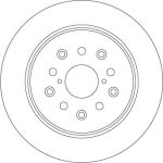 Bremsscheibe Toyota T. Lexus Is DF4509 Bremsscheibe Toyota T. Lexus Is DF4509