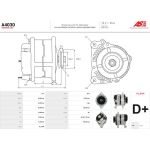 A4030 AS-PL Lichtmaschine (Generator) A4030