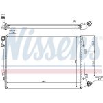 Nissens Wasserkühler PKW 65291A Nissens Wasserkühler PKW 65291A