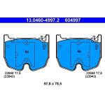 Bremsbelagsatz Db P. W211/W220/R230 Amg 02-12 13.0460-4997.2 Bremsbelagsatz Db P. W211/W220/R230 Amg 02-12 13.0460-4997.2