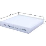 MAHLE Filter, Innenraumluft LA 155 MAHLE Filter, Innenraumluft LA 155
