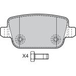 Valeo Bremsbelagsatz 598935
