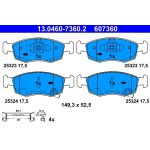 ATE Bremsbelagsatz 13.0460-7360.2 ATE Bremsbelagsatz 13.0460-7360.2
