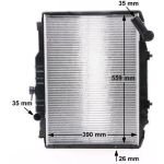 MAHLE Kühler, Motorkühlung CR 141 000S MAHLE Kühler, Motorkühlung CR 141 000S