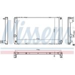 Nissens Wasserkühler PKW 606818 Nissens Wasserkühler PKW 606818