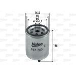VALEO Kraftstofffilter 587703