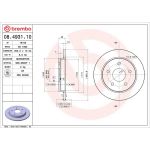 Brembo Bremsscheibe 08.4931.10 Brembo Bremsscheibe 08.4931.10