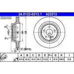 Bremsscheibe Db T. W220/C215 5.4-5.8 99-06 24.0122-0213.1 Bremsscheibe Db T. W220/C215 5.4-5.8 99-06 24.0122-0213.1