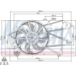 Nissens Kühlerlüfter PKW 85482 Nissens Kühlerlüfter PKW 85482