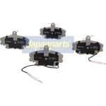Japanparts Bremsbeläge PA-0037AF Japanparts Bremsbeläge PA-0037AF
