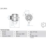 Bosch Lichtmaschine 0 986 083 390 Bosch Lichtmaschine 0 986 083 390