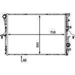 MAHLE Kühler, Motorkühlung CR 569 000P MAHLE Kühler, Motorkühlung CR 569 000P