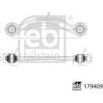 Querlenker HA re 179409 Querlenker HA re 179409