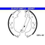 ATE Bremsbackensatz 03.0137-0467.2 ATE Bremsbackensatz 03.0137-0467.2