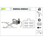 VALEO 850543 Fensterheber VALEO 850543 Fensterheber