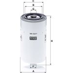 MANN-FILTER Kraftstofffilter LKW WK 9047 MANN-FILTER Kraftstofffilter LKW WK 9047