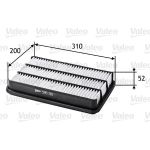 Valeo Luftfilter 585301 Valeo Luftfilter 585301