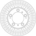 TRW Bremsscheibe DF6411 TRW Bremsscheibe DF6411