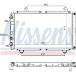Nissens Wasserkühler PKW 63558 Nissens Wasserkühler PKW 63558