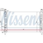 Nissens Wasserkühler PKW 61852 Nissens Wasserkühler PKW 61852