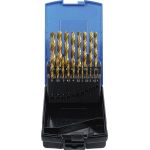 BGS Spiralbohrer-Satz HSS titan-nitriert 1 - 10 mm 19-tlg 2013 BGS Spiralbohrer-Satz HSS titan-nitriert 1 - 10 mm 19-tlg 2013