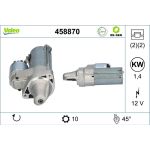 Valeo Anlasser 458870
