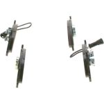 Bosch Bremsbelagsatz 0 986 424 551 Bosch Bremsbelagsatz 0 986 424 551