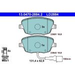 Bremsbelagsatz Skoda P. Fabia/Roomster 1.0-1.9 Tdi 99-15 Keramik 13.0470-2884.2 Bremsbelagsatz Skoda P. Fabia/Roomster 1.0-1.9 Tdi 99-15 Keramik 13.0470-2884.2