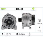 Valeo Lichtmaschine 443408 Valeo Lichtmaschine 443408