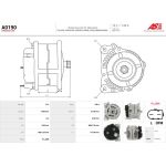 A0190 AS-PL Lichtmaschine (Generator) A0190