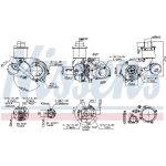 NISSENS Turbolader 93110 NISSENS Turbolader 93110