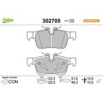 VALEO Bremsbeläge 302705 VALEO Bremsbeläge 302705