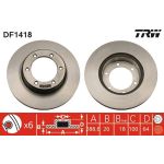 Bremsscheibe Toyota P. Hilux 84-05 DF1418 Bremsscheibe Toyota P. Hilux 84-05 DF1418