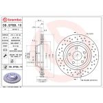 Bremsscheibe HA Xtra 09.9768.1X Bremsscheibe HA Xtra 09.9768.1X