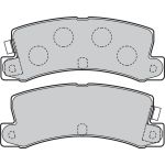 Valeo Bremsbelagsatz 598984 Valeo Bremsbelagsatz 598984