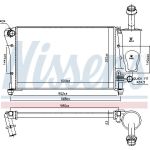 Nissens Wasserkühler PKW 617853 Nissens Wasserkühler PKW 617853