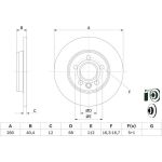 Bremsscheibe HA 0 986 478 871 Bremsscheibe HA 0 986 478 871