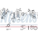 NISSENS Turbolader 93323 NISSENS Turbolader 93323