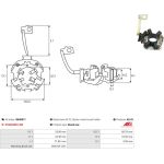 Halter, Kohlebürsten SBH0071 Halter, Kohlebürsten SBH0071