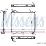 Nissens Wasserkühler PKW 64179 Nissens Wasserkühler PKW 64179