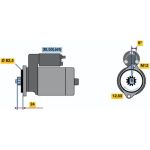 Bosch Anlasser 0001125517 Bosch Anlasser 0001125517