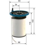 Kraftstofffiltereinsatz F 026 402 212 Kraftstofffiltereinsatz F 026 402 212
