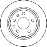 TRW Bremsscheibe DF2688 TRW Bremsscheibe DF2688