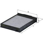 MAHLE Filter, Innenraumluft LAK 175 MAHLE Filter, Innenraumluft LAK 175
