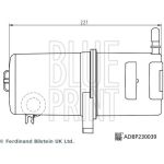 BLUE PRINT Kraftstofffilter ADBP230039 BLUE PRINT Kraftstofffilter ADBP230039