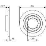 Bremsscheibe 0 986 479 A93 Bremsscheibe 0 986 479 A93